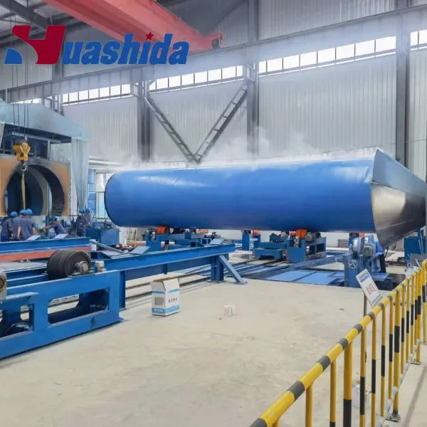Global Standard Pipeline Coating Machinery Internal-External FBE 3LPE Steel Pipes