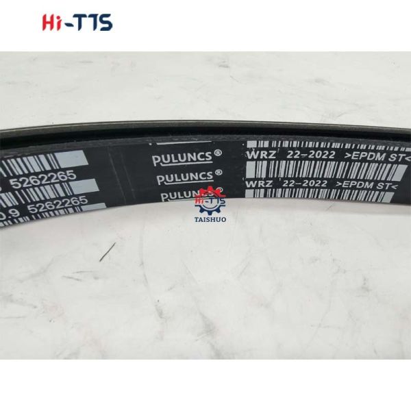 Construction Machinery Belt 5262265 8PK2030 for ISDE QSB6.7 Diesel Enigne