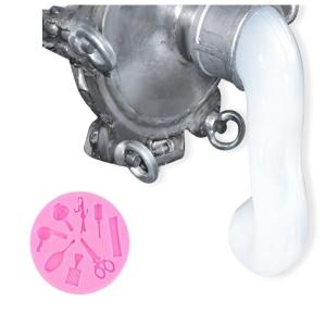 A+B LSR Liquid Silicone Rubber / White Color Condensed Cure Liquid Silicone For