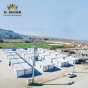 Quality Sandwich Panels Flat Pack Prefab House Mining Site Accommodation Use for sale