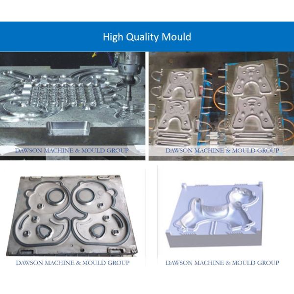 Automatic 30 Liter jerry can and rocking horse extrusion blow molding machine price