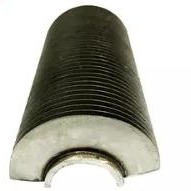 DELLOK Seamless Densities Segment Fins Alu1050 Extruded Fin Tube