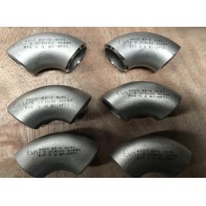 SCH10 ASTM A403 WP904L Stainless Steel 90 Degree Elbow