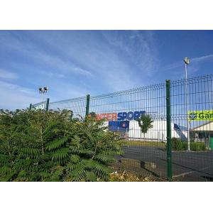 ISO14001 Anti climbing 50*150mm Green V Mesh Fencing