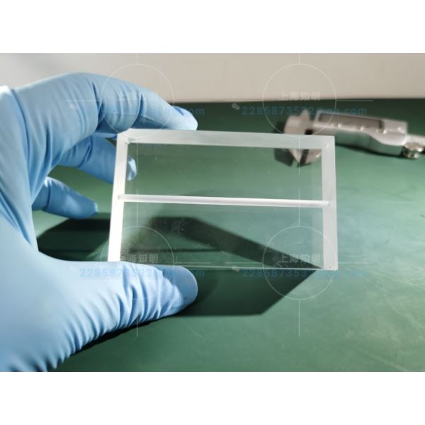 Buy Polished Transparent Glass Tube Sapphire Parts Al2O3 at wholesale prices