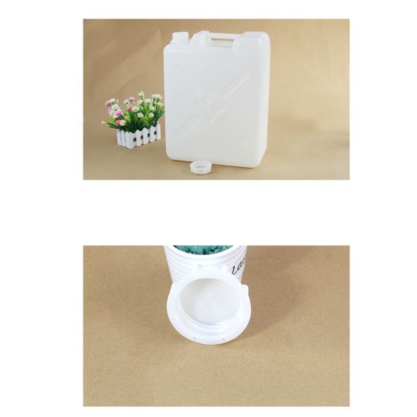 Heavy Duty Food Grade Empty Drinking Water Jerry Can Plastic Barrel 188g 5l