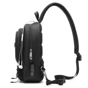 Travel One Shoulder Backpack Mens Sling Bag Preppy Style Dismountable