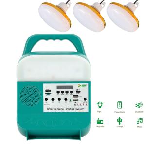 Quality SRE-688 Indoor Solar Panel Emergency Light Led For House Home Lighting System for sale