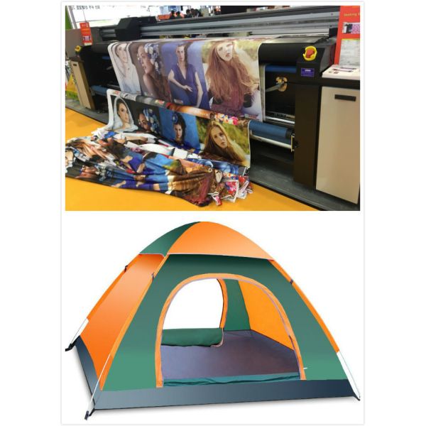 High Speed Banner Printing Machine / Sublimation Textile Printing With