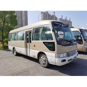 China Toyota Coaster Used Bus With Full Equipment 20 Seats Used Mini Bus In 2012 Year Sliding Window Gasoline Munual Bus on sale