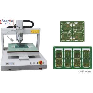 China High Precision 3 Axis Desktop PCB Router Machine for 0.02mm Drive System Repeatability on sale China High Precision 3 Axis Desktop PCB Router Machine for 0.02mm Drive System Repeatability on sale