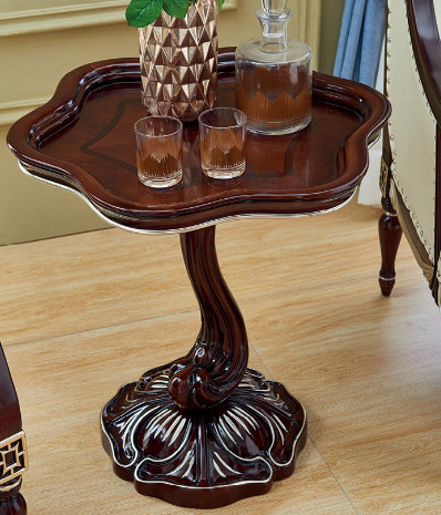 Buy Wooden Antique Design Coffee Side Corner Table at wholesale prices