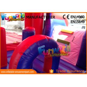 PVC Tarpaulin Commercial Bouncy Castles Spiderman Inflatable Bouncer Slide