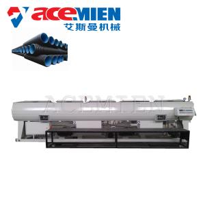 HDPE PPR PP PE Pipe Machine , Plastic Pipe Making Machine Single Screw