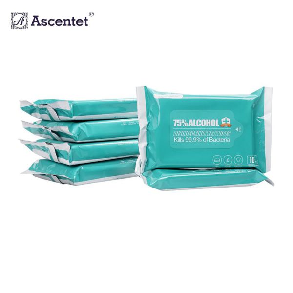 Buy Wholesale 80 Sheets Big Bag Adult Hygiene Alchohol Wet Wipes at wholesale prices