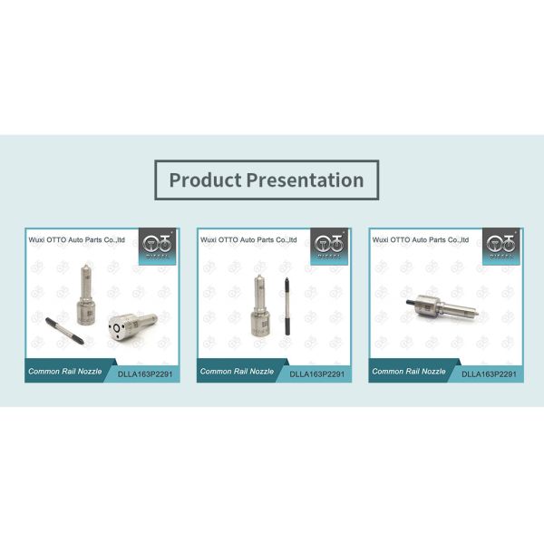 DLLA163P2291 Common Rail Nozzle For Injector 0445110476/477 0986435241
