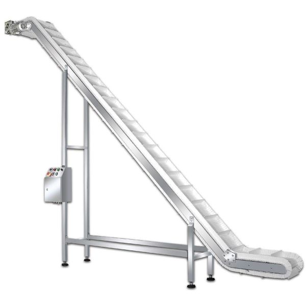 Buy SUS304 Stainless Steel Flat Top Chain Conveyor high temperature at wholesale prices