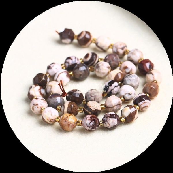 Natural Gemstone Polished Beads Faceted Loose Rhombus Bead for Jewelry Making