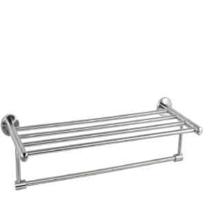 Modern Train Rack Towel Shelf Single Bar Hotel Towel Rack Polishing Surface