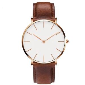 Luxury Waterproof Quartz Watch Japanese Movement Men'S Belt Watch