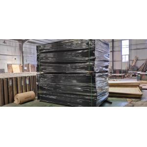 PVC Coated Portable Temporary Metal Fence Panels With Steel Feet 6' X 8' Size