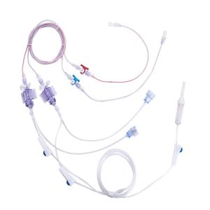 OEM Multiscene IBP Pressure Transducer , Double Line Invasive Blood Pressure