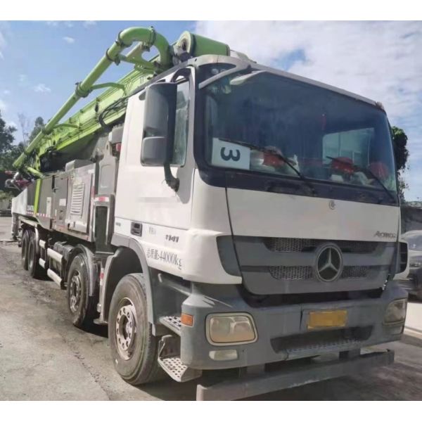 2017 Zoomlion 56m Used Concrete Pump Truck on Sale