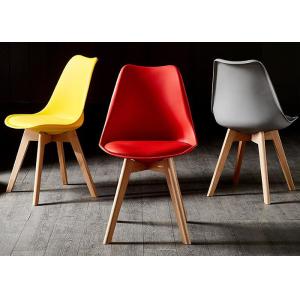 China No Deformation Wooden Leg Dining Chair on sale