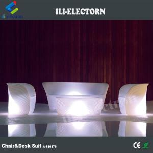 Illuminated Modern LED Glow Furniture , Interactive LED Lounge Table