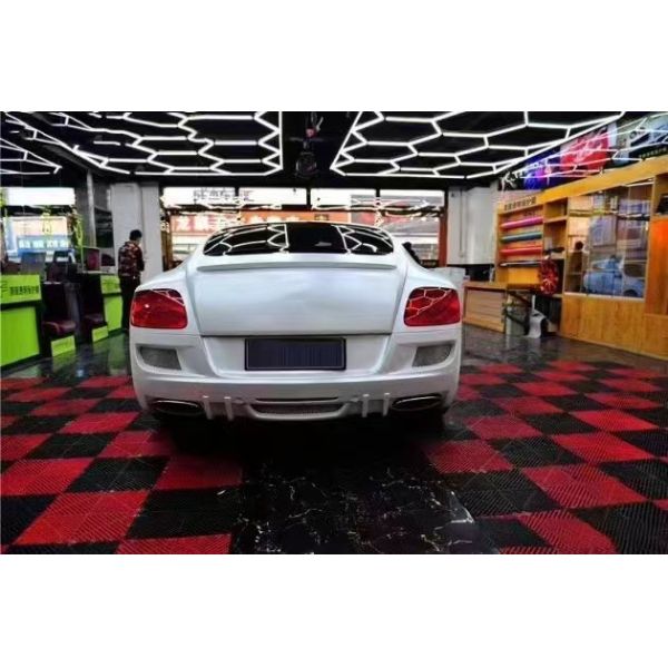 ODM White Bentley Continental Gt Body Kit WD Style Car Skirt Spoiler Body Kit