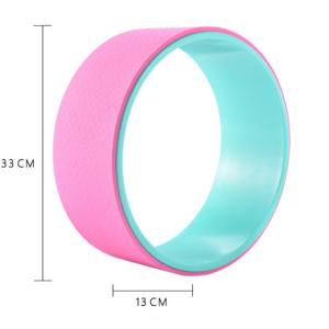 13cm Width Multifunctional Yoga Circle Roller Massage Yoga Wheel For Stretching