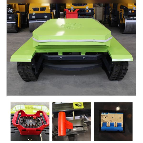 Wholesale Direct zero Turn Mini Rc Robot Lawn Mower Crawler Remote Control Lawn Mower