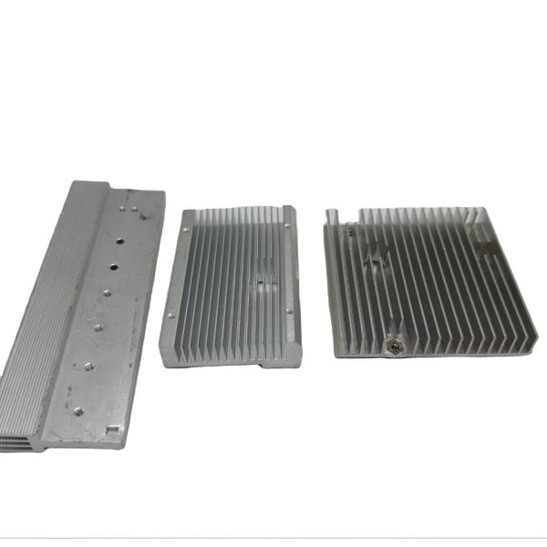 Buy OEM Sandblasting Anodized Small Aluminum Heatsink Extruded Profile at wholesale prices