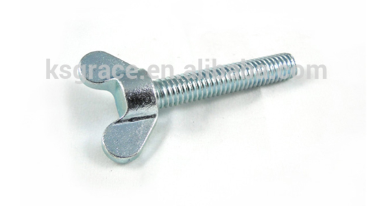 Butterfly Wing Bolt DIN316 Carbon Steel Hand-Turned Disc Bolts for Easy Installation