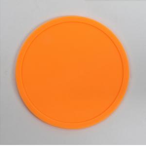 Customized Round Silicone Coaster Mats Pads for Table Decoration Accessories