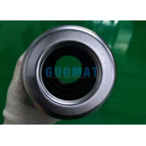 Triple Convoluted Industrial Air Spring 187mm Round Hole Cover Plate Air Shock