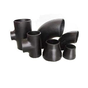 Butt Weld Pipe Fitting Reducer Carbon Steel Concentric With Black Painting
