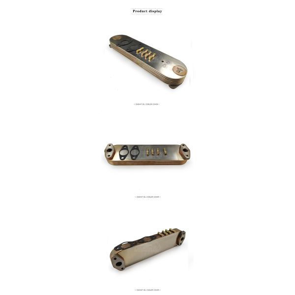 1-21723039-0 Engine Oil Cooler For Isuzu 6SA1 6SD1-6P-65 Hitachi Excavator EX300-2
