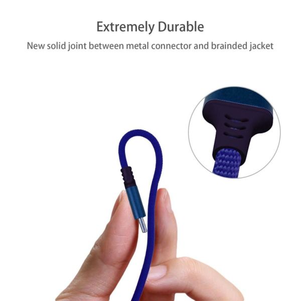 Super - Fast Charging USB Data Cable Type - C Connector 5A For Huawei