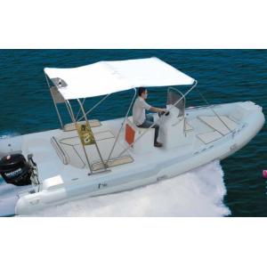 Quality PVC Material Inflatable Rib Boat Safety / Soft Dry Ride With 660 Cm Hull Length for sale