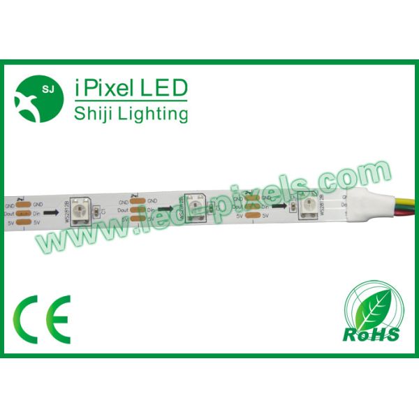 7.2W WS2812b Addressable Flexible Strip IP20/IP65 Silicon Tube