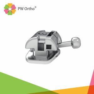 Orthodontic Material Self Ligating Metal Brace Bracket