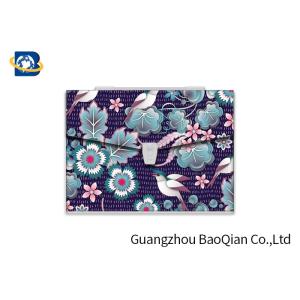 Customized 3D Lenticular Printing Service Plastic Folder Dividers Eco - Friendly