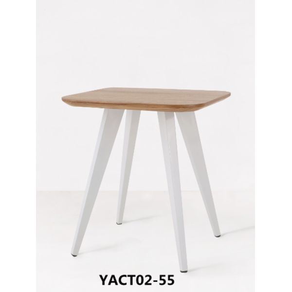 Buy Hot sale white colour Modern simple table (YACT02-55) at wholesale prices