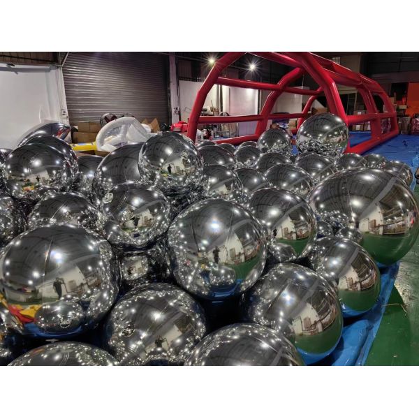 40cm Diameter Inflatable Mirror Balloon For Parties Events Home Decor