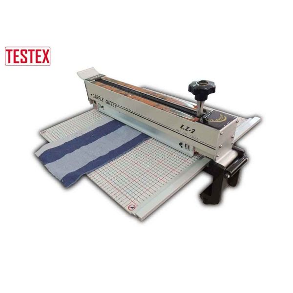 Buy Safe Fabric Sample Cutting Machine Only 6Kg Fabric Swatch Cutter With Laser Alignment Cutting at wholesale prices