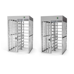 Motorized Automatic Revolving Full Height Turnstile Gate Glass Security