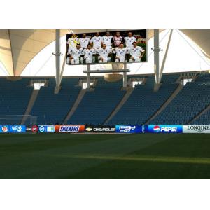 P10 Football Stadium Perimeter Led Screen Synchronous 5000 cd/㎡