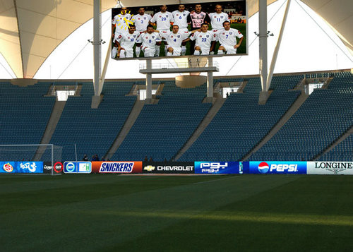 Buy P10 	Football Stadium Perimeter Led Screen Synchronous 5000 cd/㎡ at wholesale prices