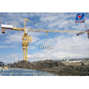 China TC6020 60M Jib Topkit Tower Crane Top-slewing Type 10tons Load Capacity on sale